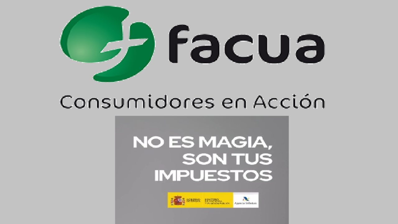 Facua, no es magia, son tus impuestos