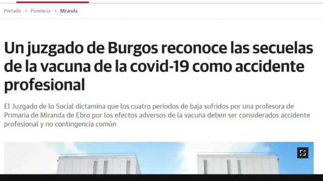 ¿ Qué hacemos con los muertos y con los enfermos ?
