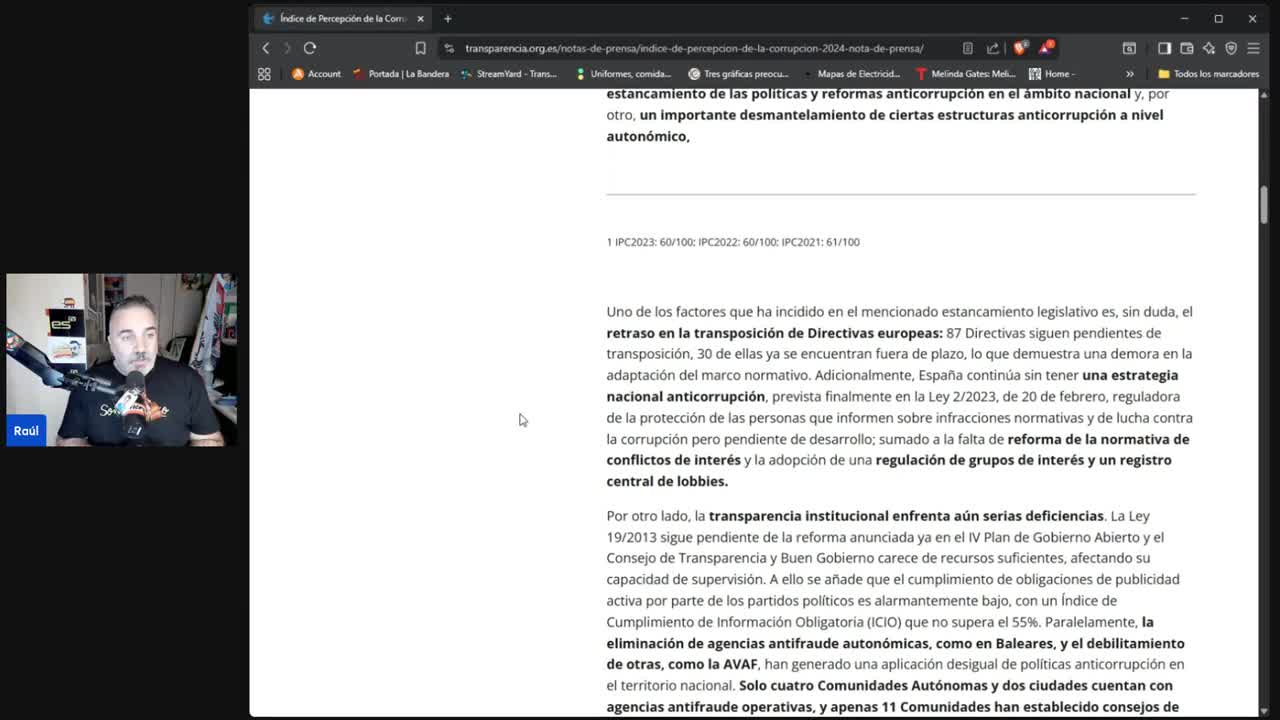 Convocatoria de elecciones, parte 1