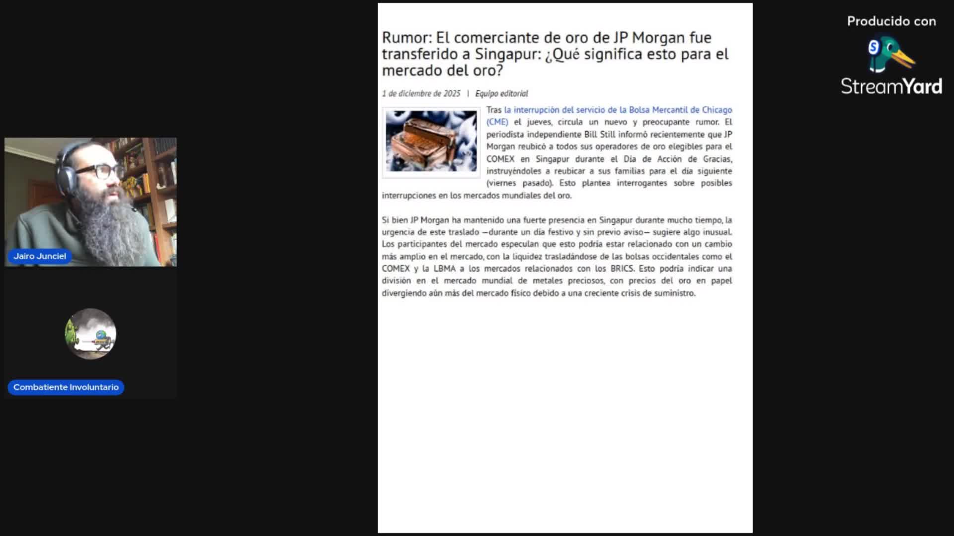 20251207 Hoy en NoticiORO： Información privilegiada