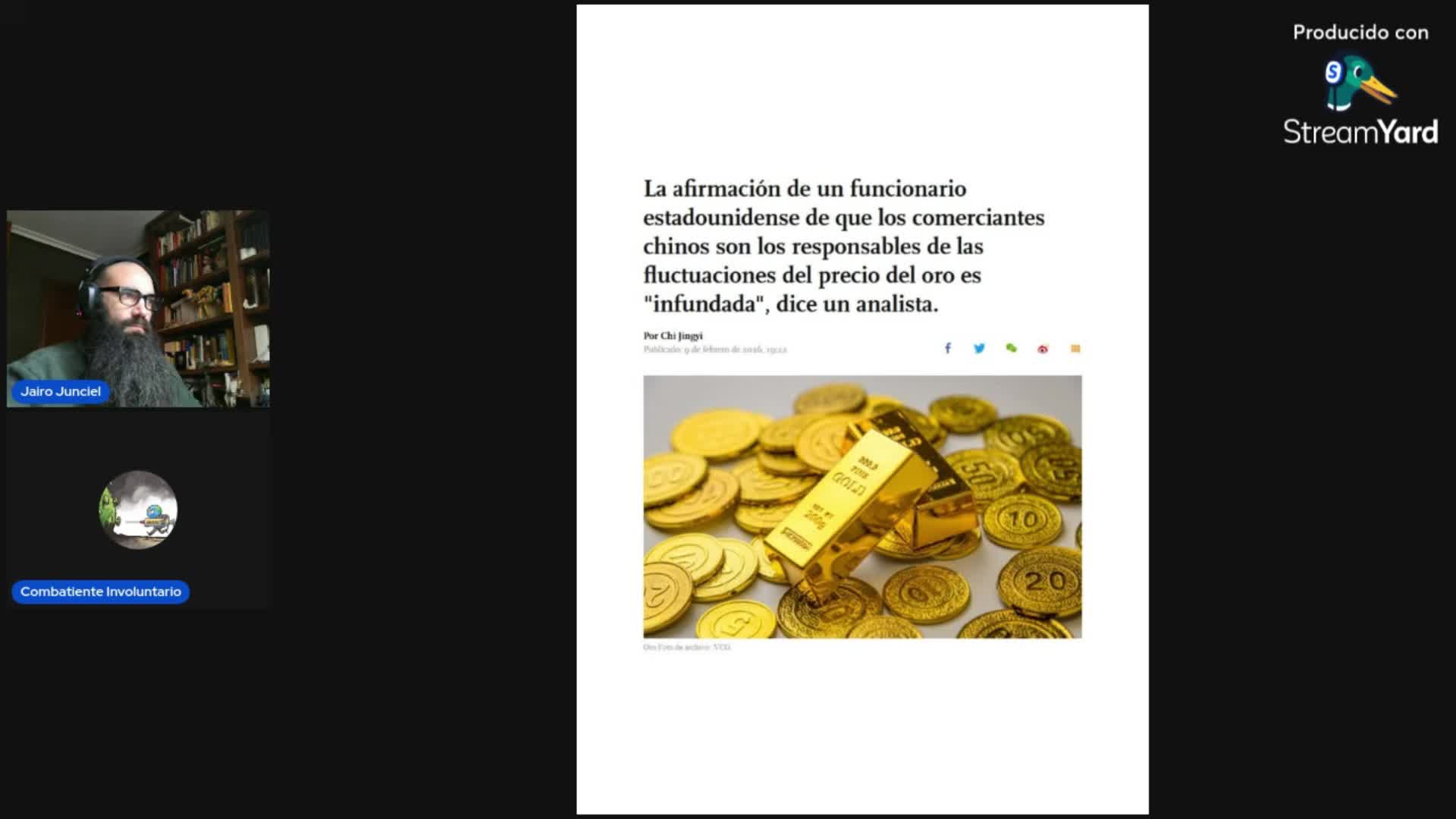 20260215 Hoy en NoticiORO： ''Bulomberg'' y sus mentirijillas.