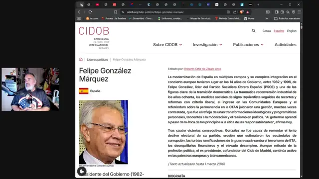 Felipe González Márquez el GRANDE