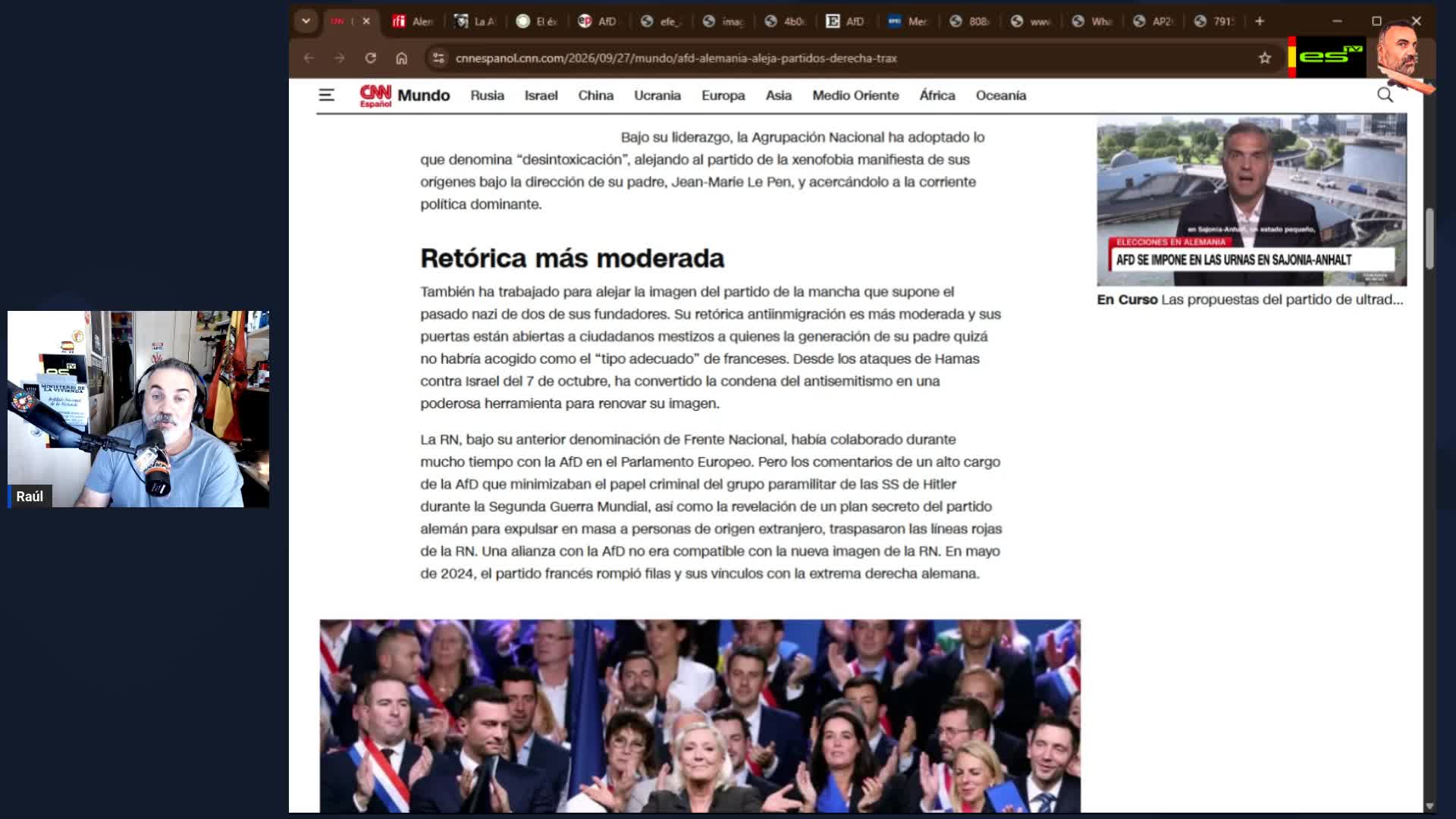 La derecha extrema de Alemania